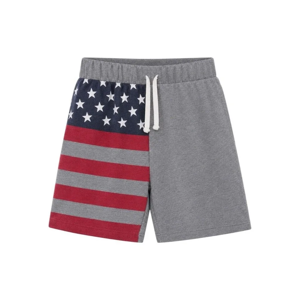 4th ofJuly The Childrens Place Kids Shorts American Flag Usa Red White Blue Boy